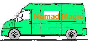 Nomad Magic Wohnmobil: unauffällig beim freien Übernachten