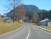 Familienskiregion Dachstein West:  Abtenau
20.6km nach der Autobahnabfahrt: Sie fahren durch den ganzen Ort Abtenau durch. Von dem Schild ''Ortsende Abtenau'' sind es noch 2 km zur Verzweigung Russbach - Annaberg