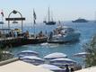 Hotel Noga Hilton Cannes. At jetty
A yacht puts in in a jetty of the hotel Noga Hilton in Cannes