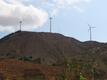 Windkraftwerk La Union Murcia Spanien
Schon in Sichtweite der Ruine der alten Windmühle: moderne Windkraftwerke auf den Bergen der aufgelassenen Silbermine La Union.