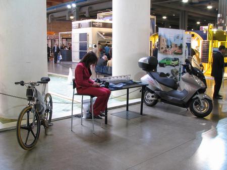 Woman discriminiation in Italy
Directly with the fair entrance, 2 exhibits stood as a main attraction for the point urban mobility. Almost every visitor asks after engineering details.