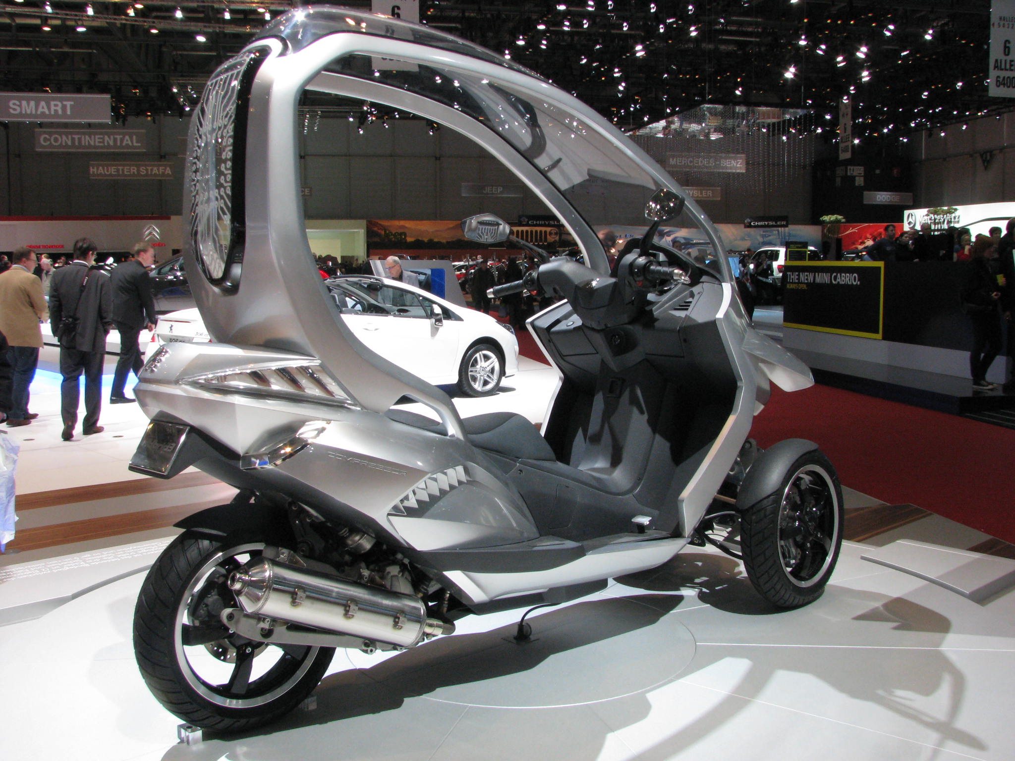 hybrid scooter