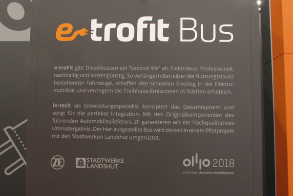 Diesel- zu Elektrobus umbauen
An so einem Dieselbus ist ja nur eines falsch: der Motor. Ein Pilotprojekt der Firma Intech und der Stadtwerke Landshut.
Bild 4
